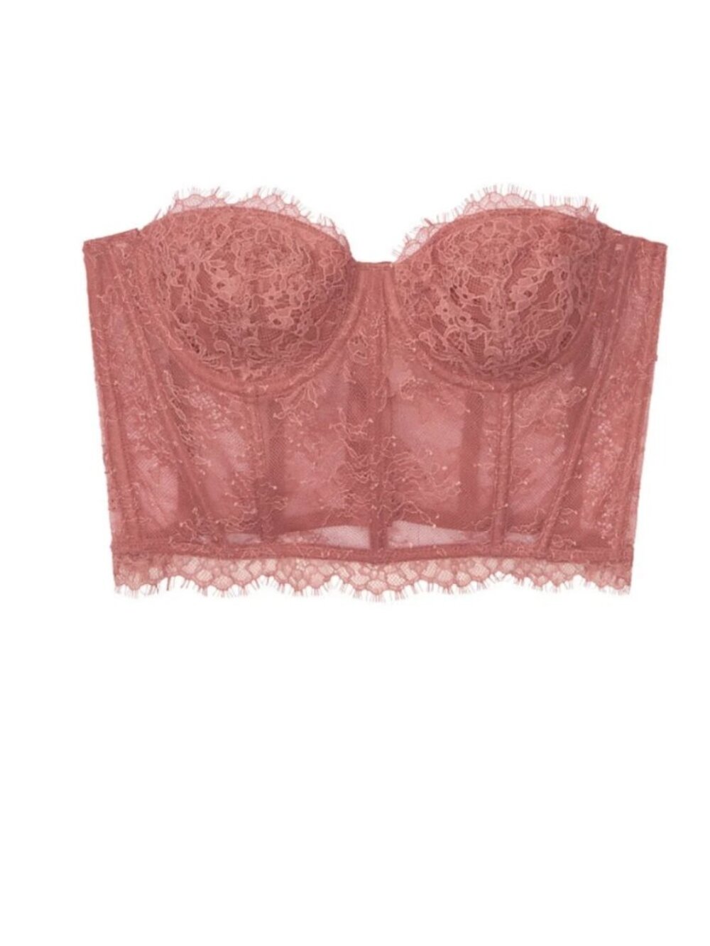 Victoria’s Secret Dream Angels Bustier Pink Lace